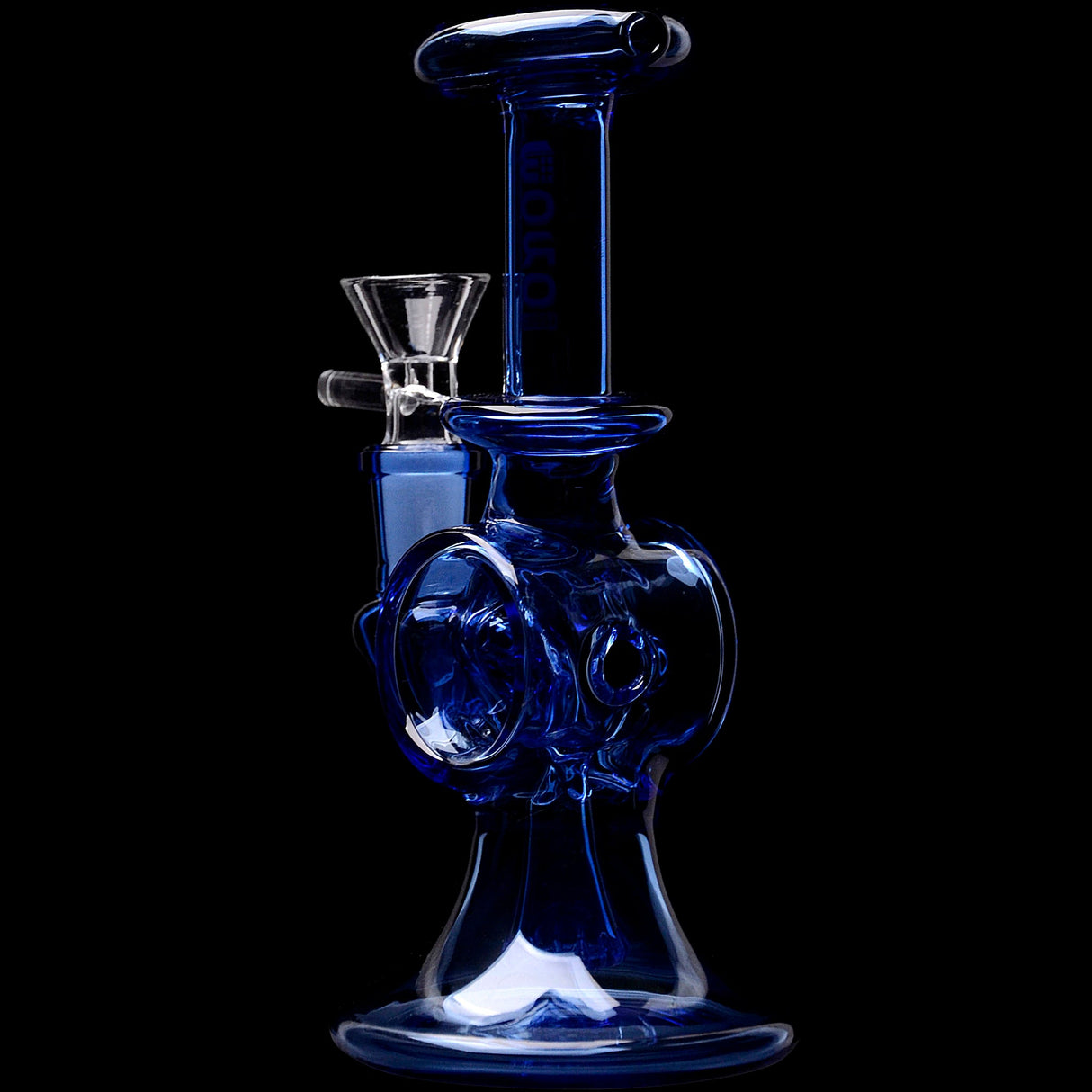 Borotech Cylinder Swirl Bong