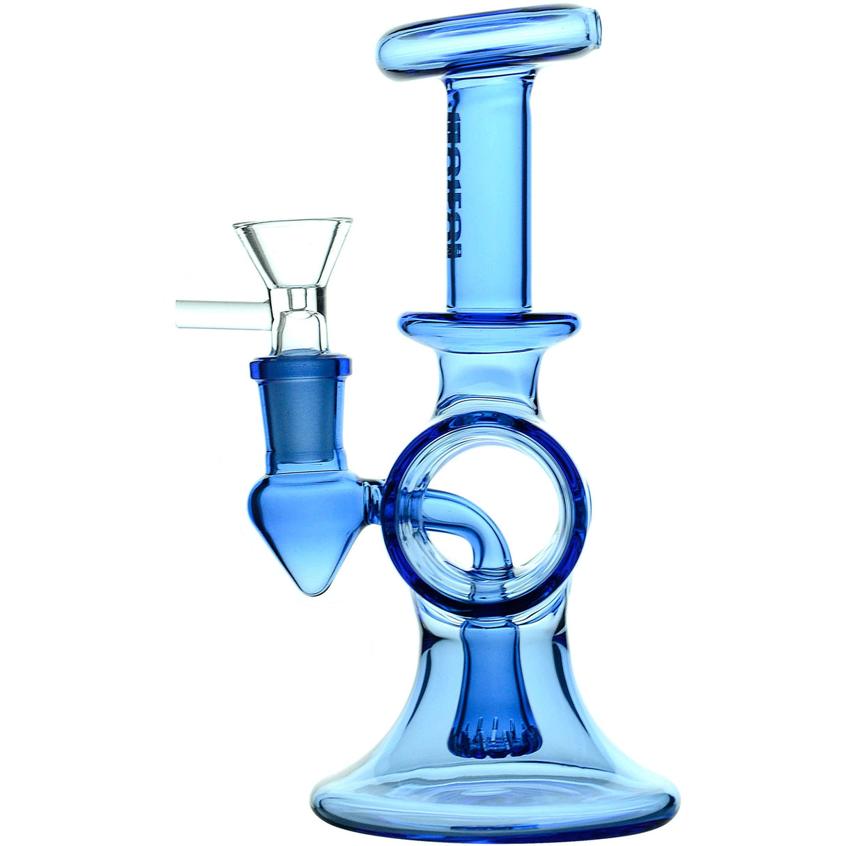 Borotech Cylinder Swirl Bong