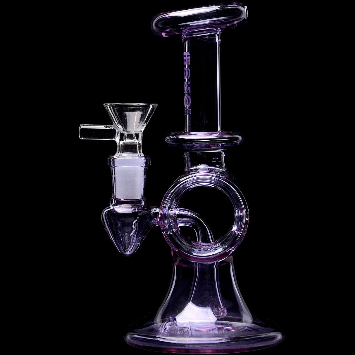 Borotech Cylinder Swirl Bong