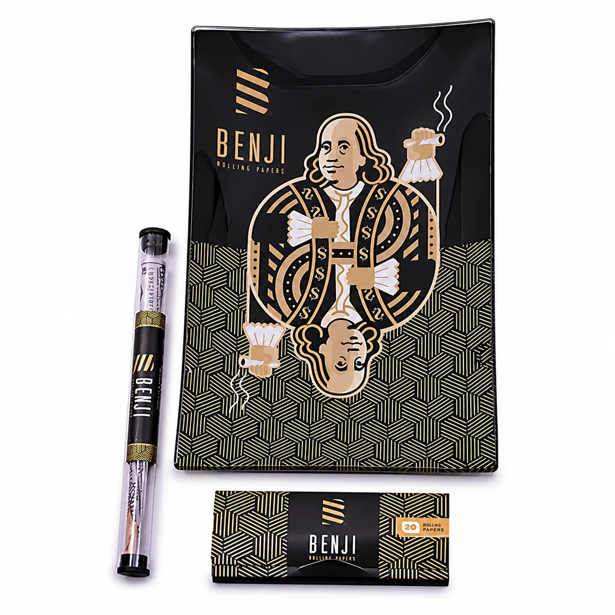 Benji Shatter-Resistant Glass Tray Kit King Franklin