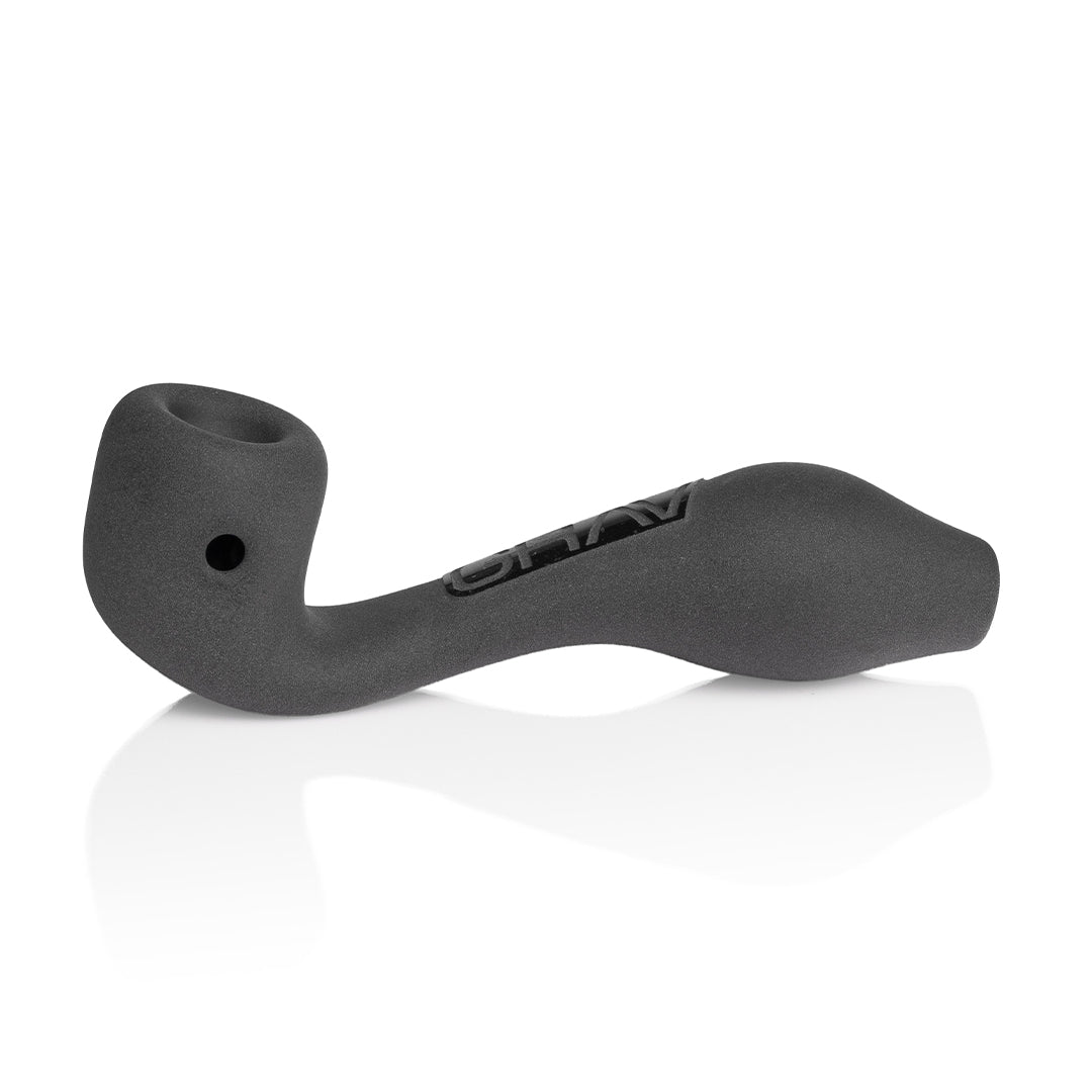 GRAV Sandblasted Mini Classic Sherlock pipe designed by Dave Daily
