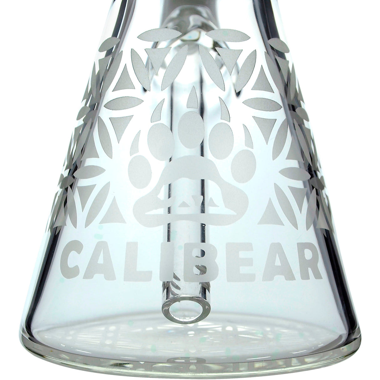 Calibear Sandblasted Seed of Life Beaker Bong
