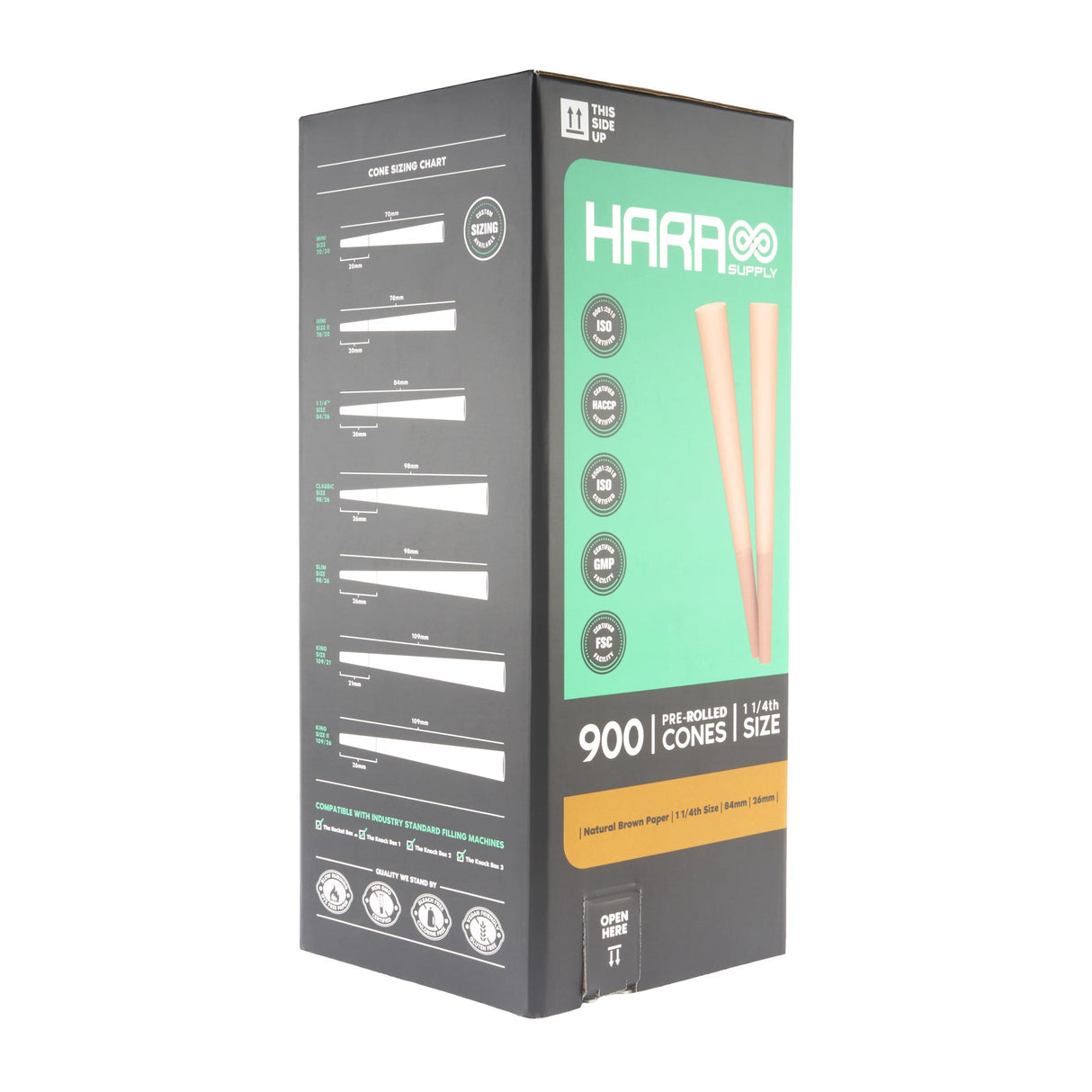 Hara Supply Paper Cones - 1 1/4 - 900pc