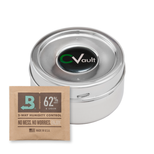 FreshStor CVault Storage Case Small Twist with 2-way Humidity Control Packet