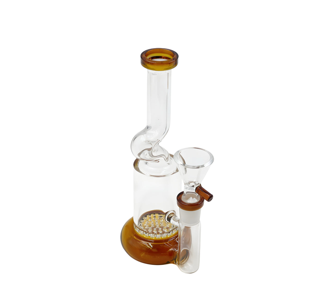 7” Honeycomb Curve Dab Rig
