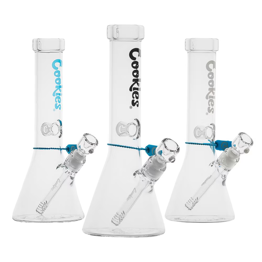 Cookies Original Beaker Glass Water Pipe | 13.25" | 14mm F