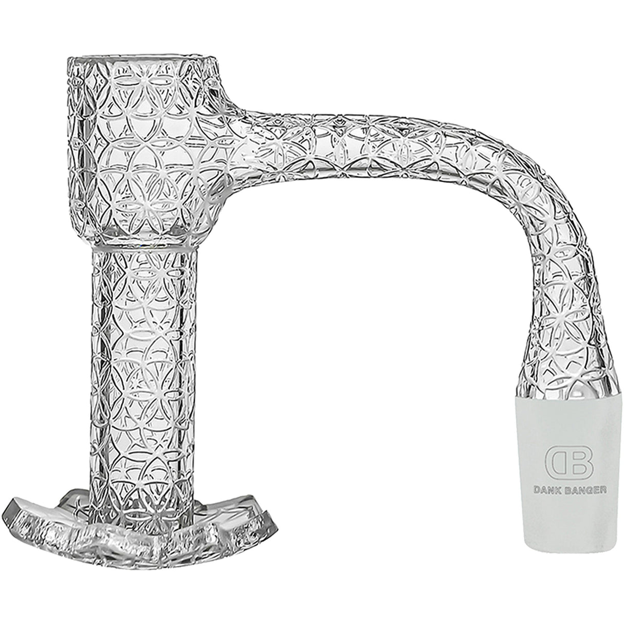 DANK BANGER Flower Of Life Star Bottom Banger With Pearls