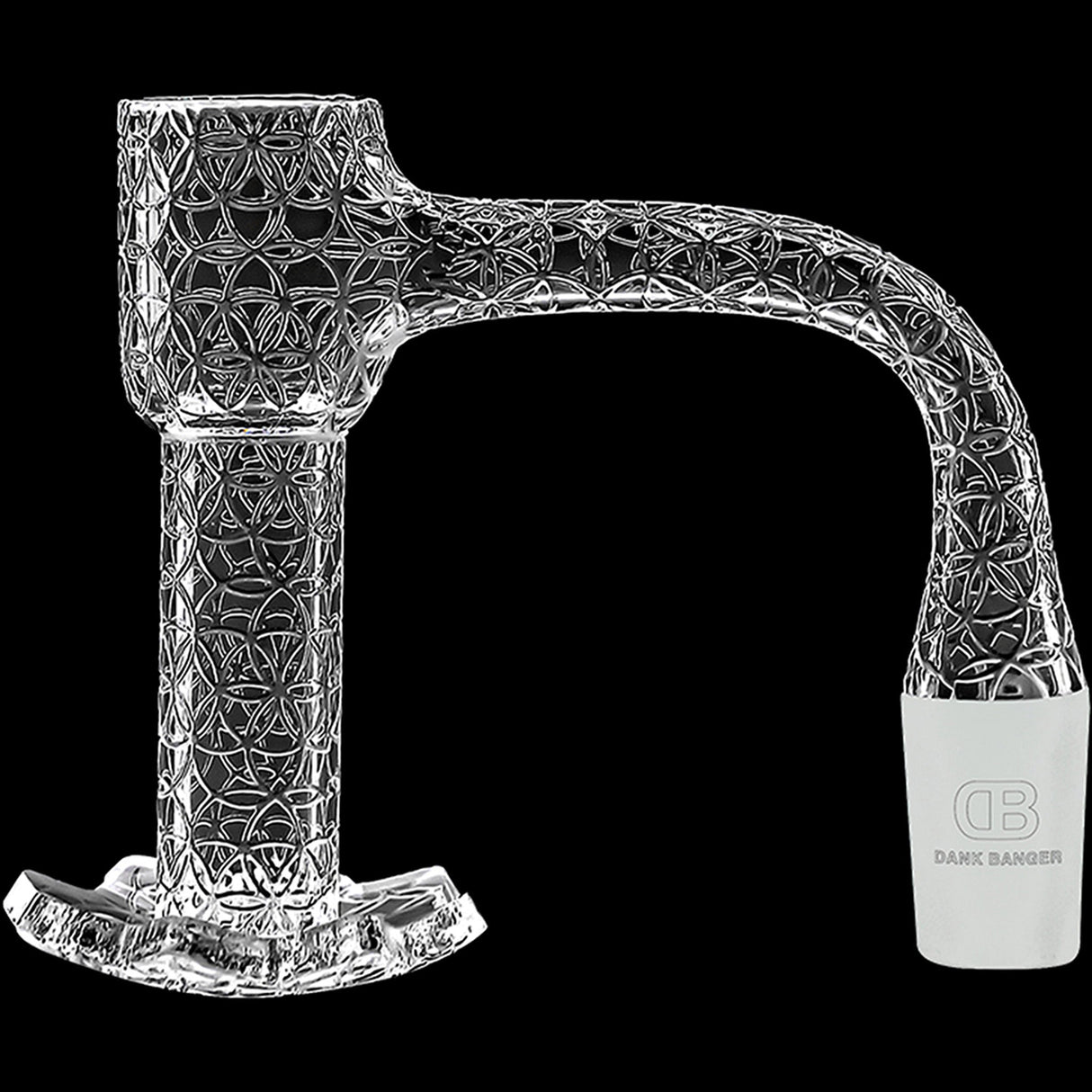 DANK BANGER Flower Of Life Star Bottom Banger With Pearls