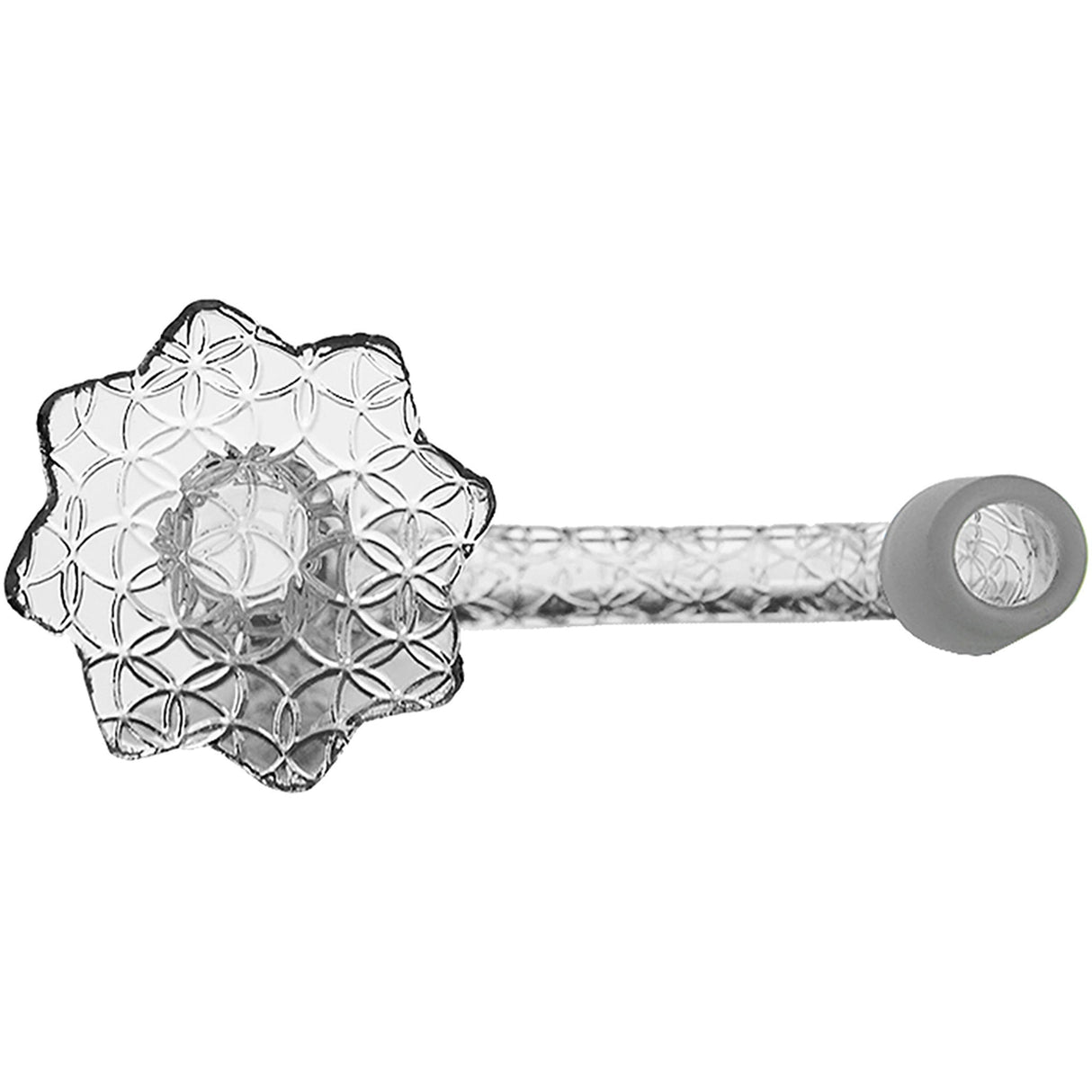 DANK BANGER Flower Of Life Star Bottom Banger With Pearls