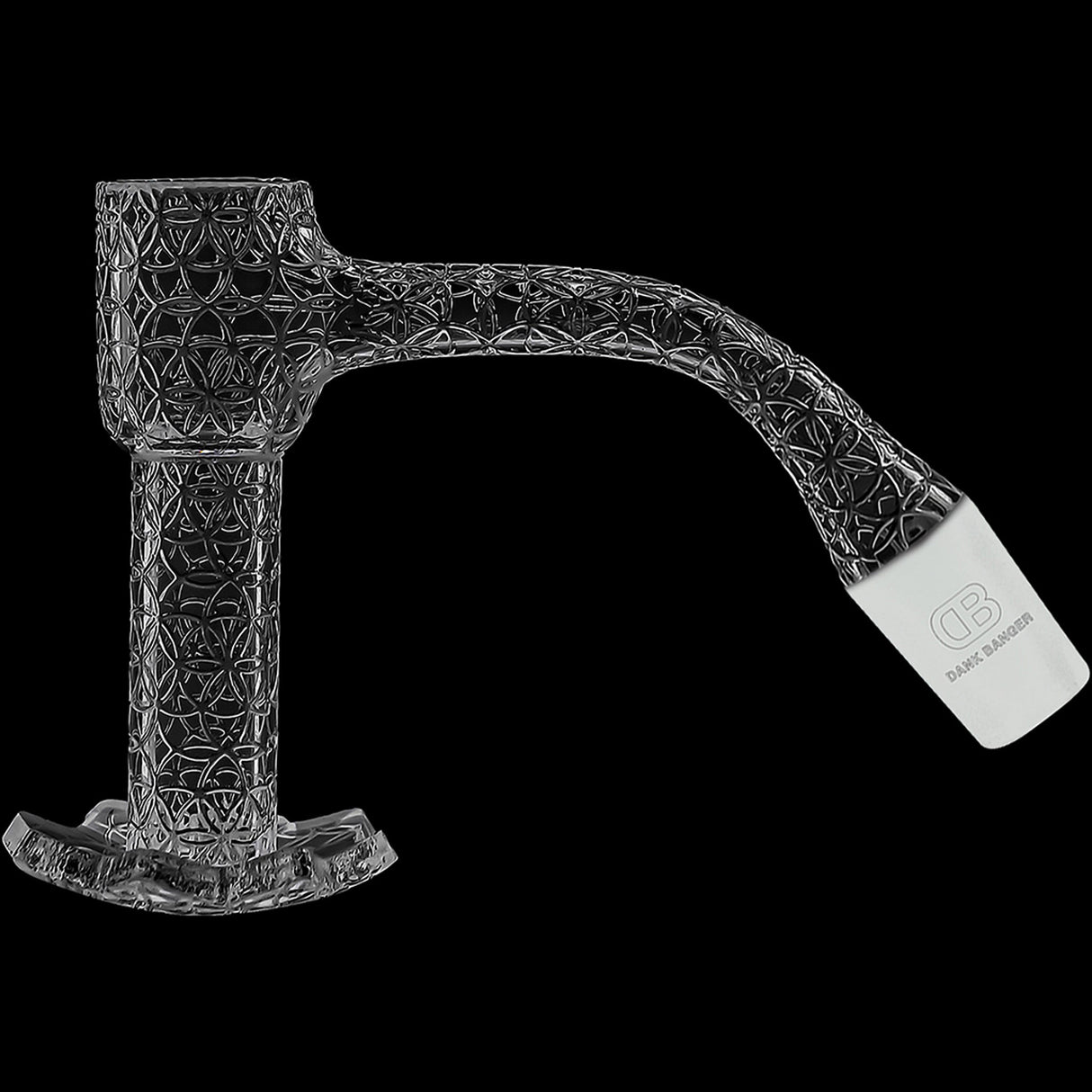 DANK BANGER Flower Of Life Star Bottom Banger With Pearls