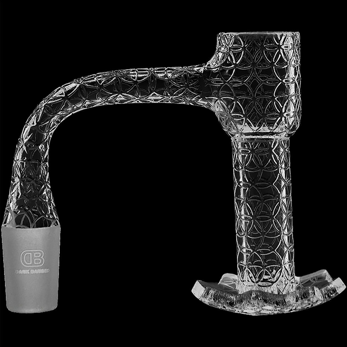 DANK BANGER Flower Of Life Star Bottom Banger With Pearls