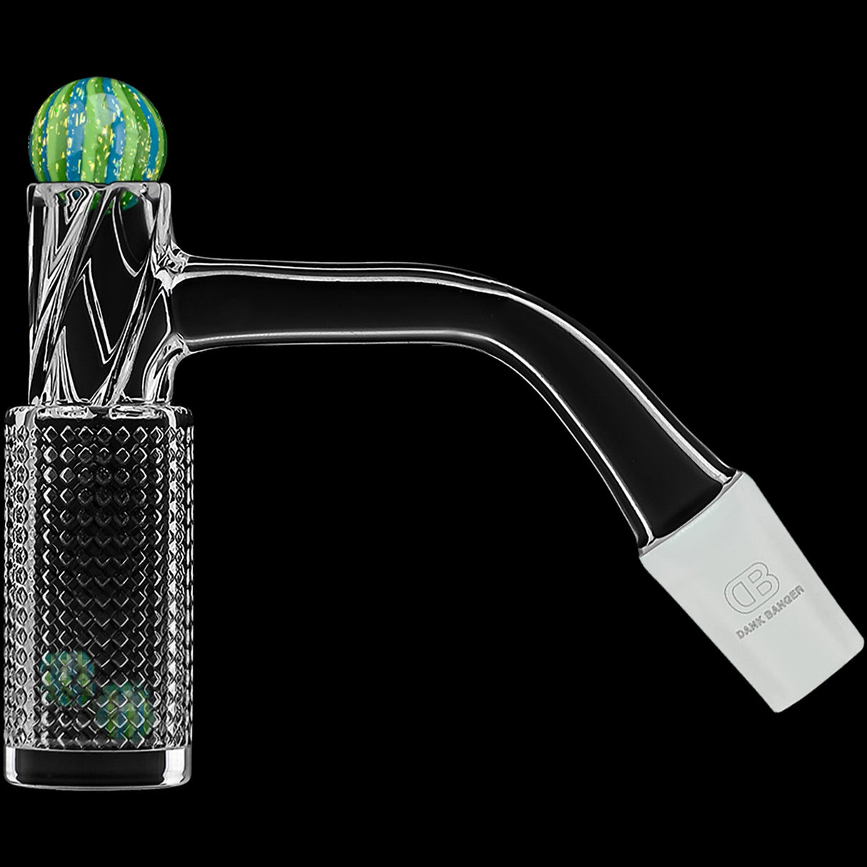 DANK BANGER Gridlock Quartz Banger With Pearls