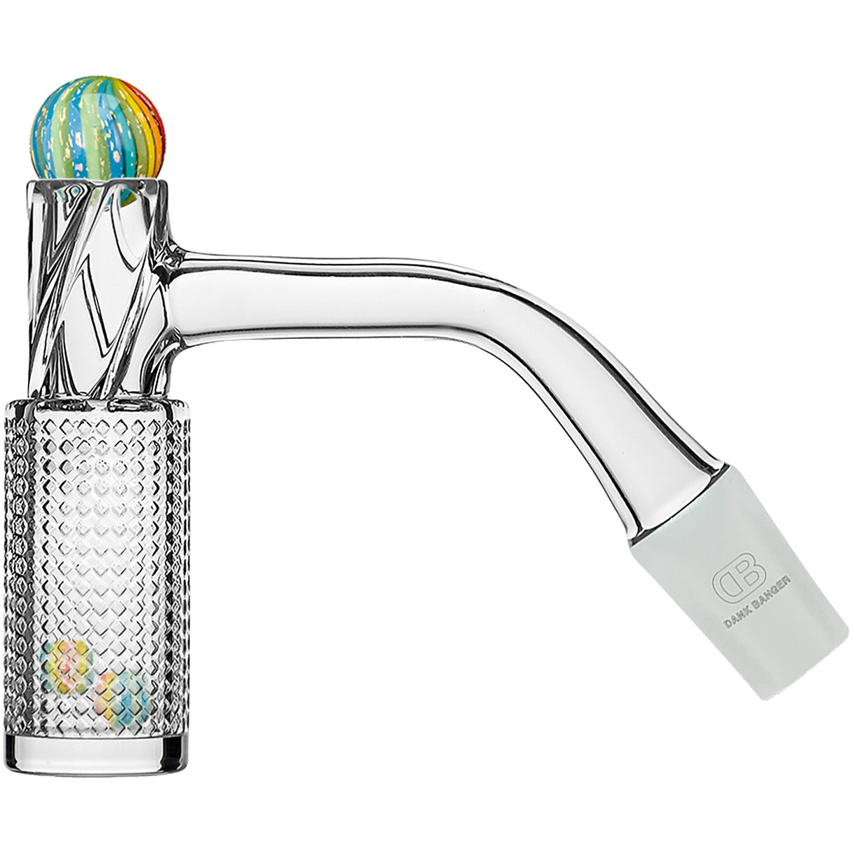 DANK BANGER Gridlock Quartz Banger With Pearls