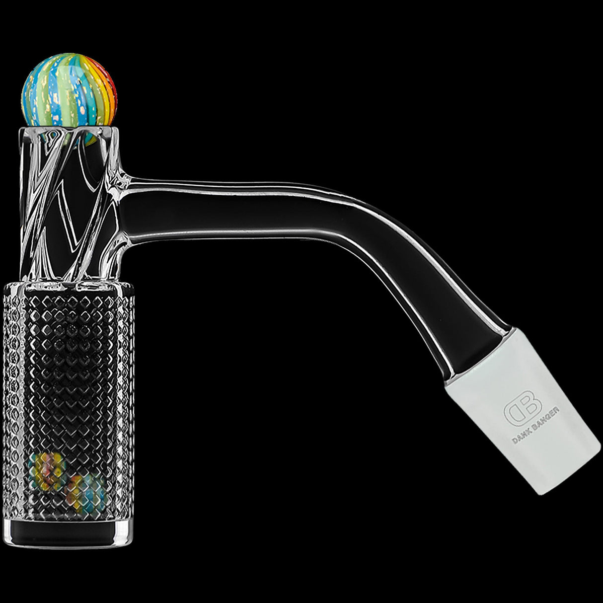 DANK BANGER Gridlock Quartz Banger With Pearls