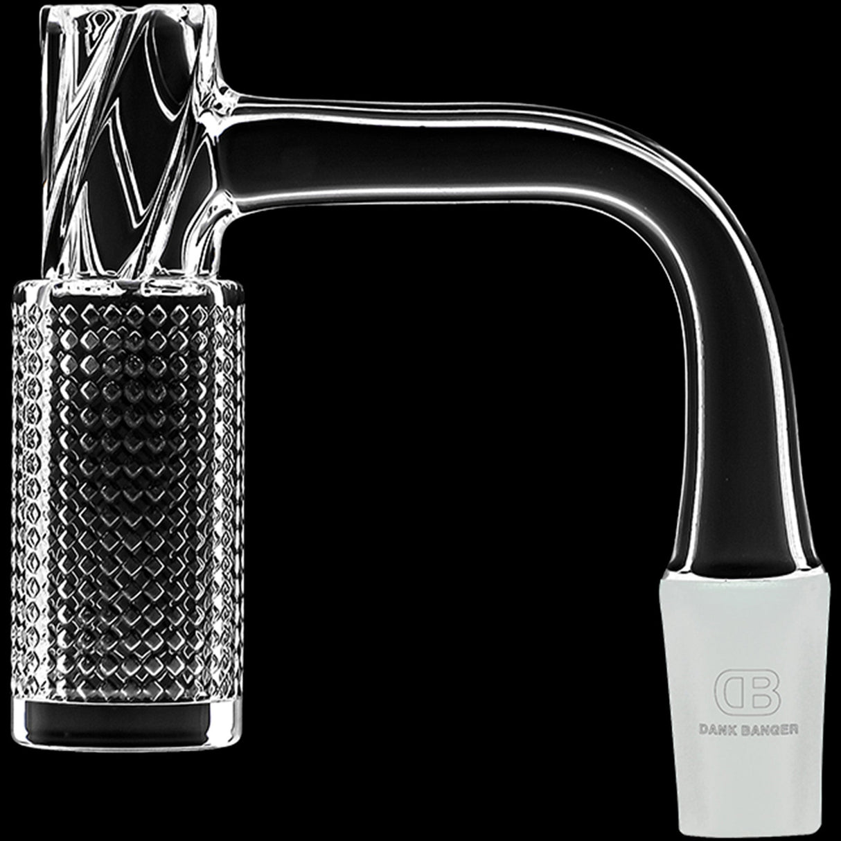 DANK BANGER Gridlock Quartz Banger With Pearls