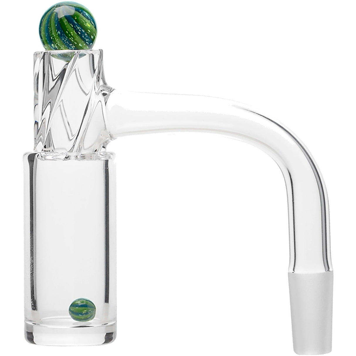 DANK BANGER Gridlock Quartz Banger With Pearls