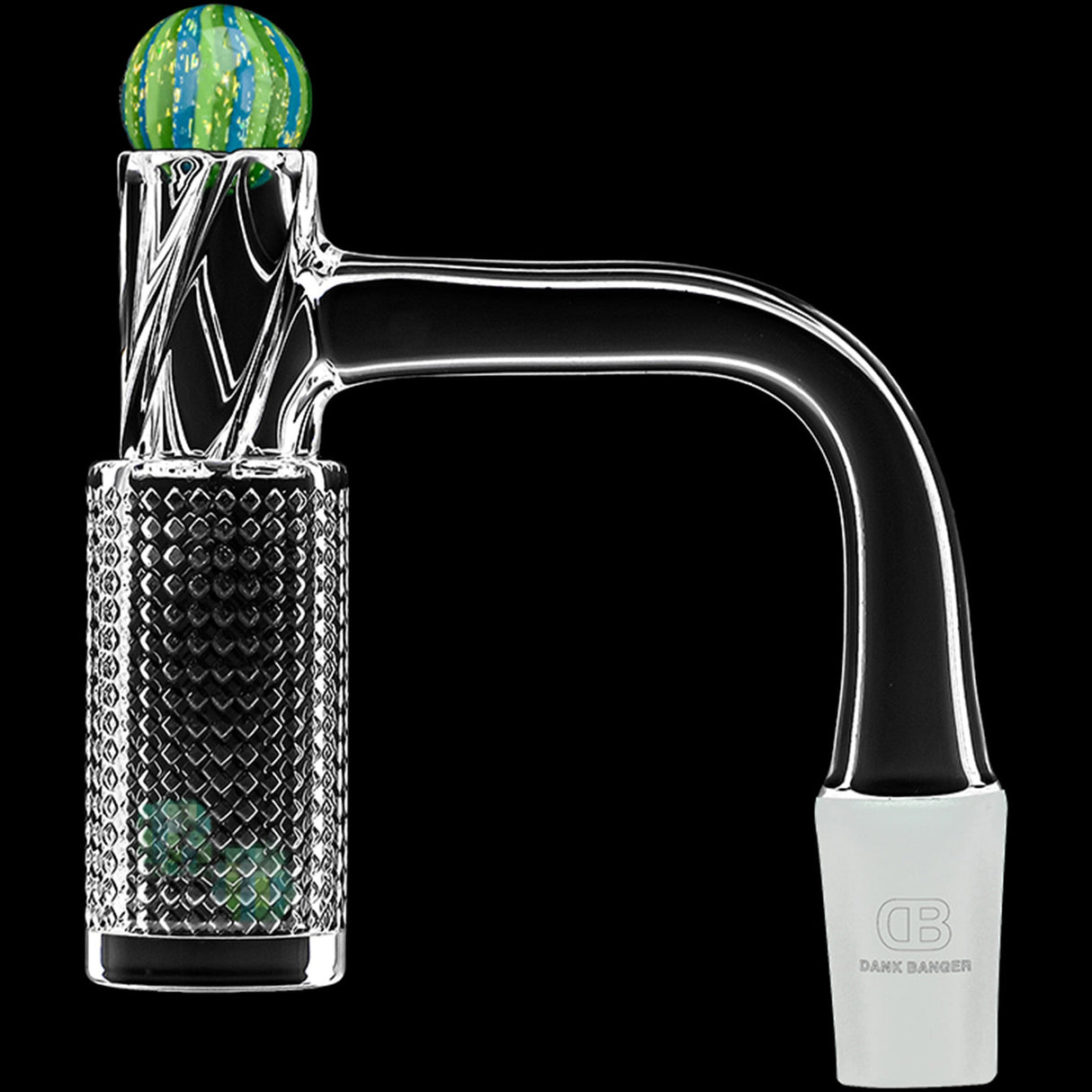 DANK BANGER Gridlock Quartz Banger With Pearls