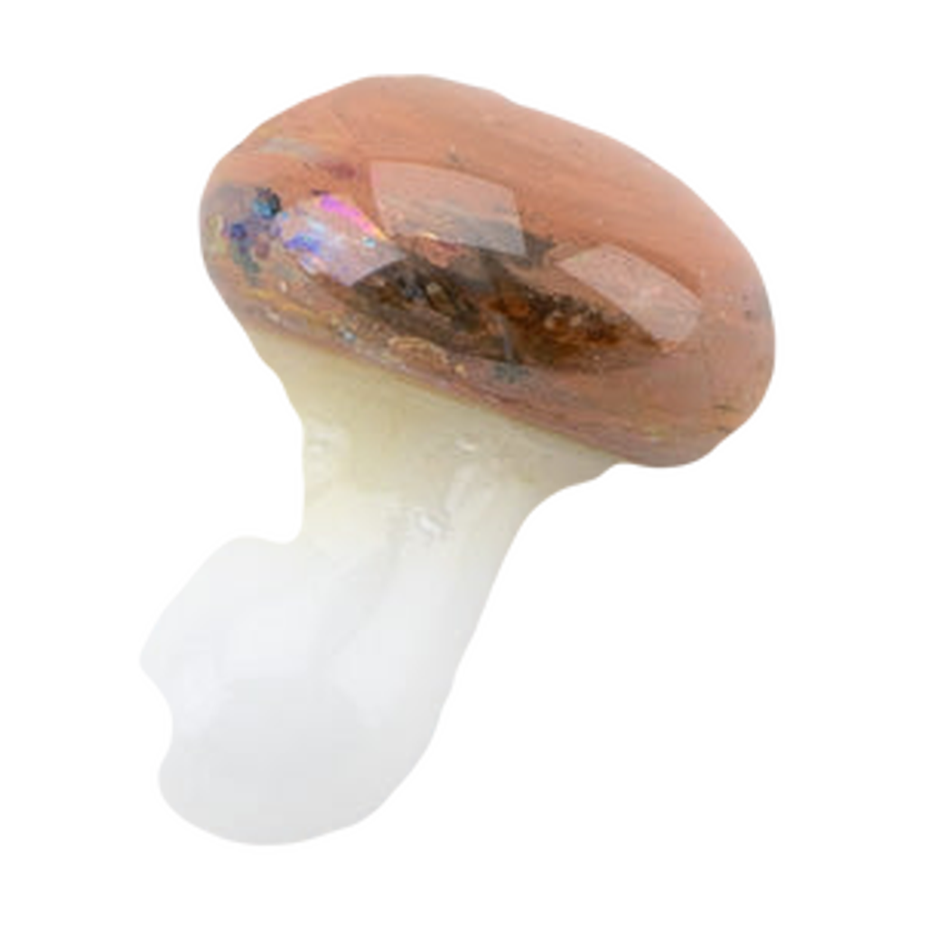 Empire Glassworks Hootie's Forest Spinner Cap, Brown and Green, Top View