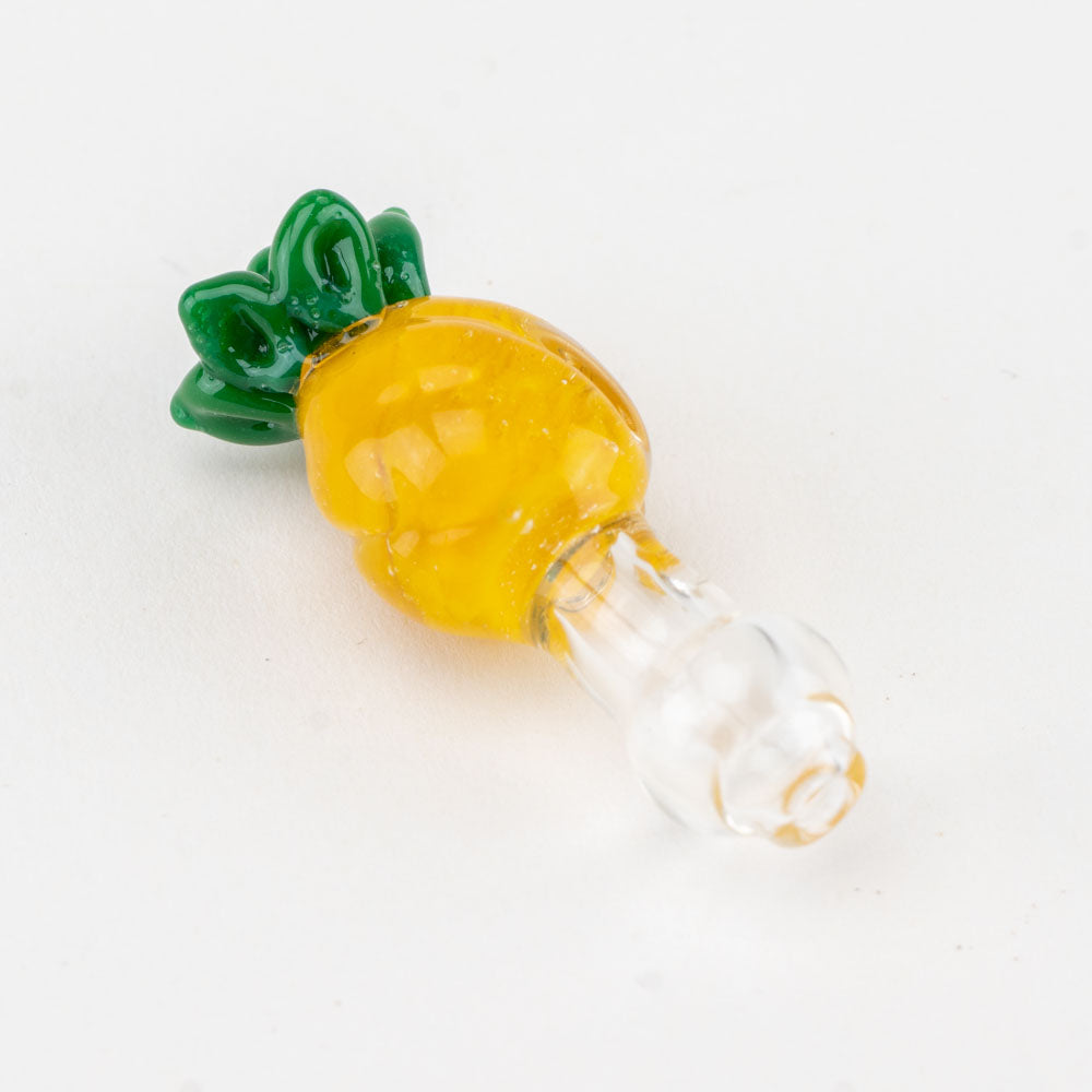 Empire Glassworks Pineapple PuffCo Proxy Glass Ball Cap, Borosilicate Carb Cap