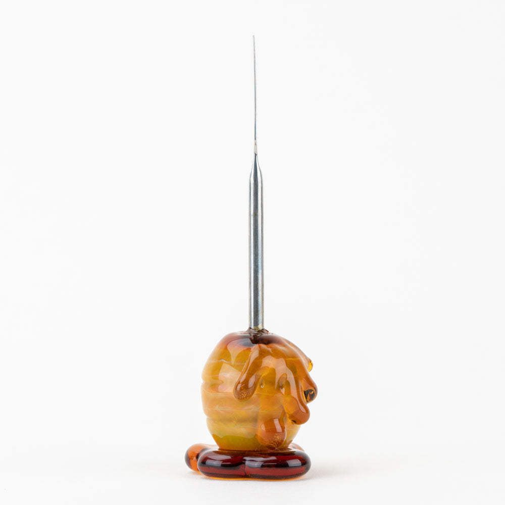 Empire Glassworks Honey Dabber with Borosilicate Glass Needle - Front View
