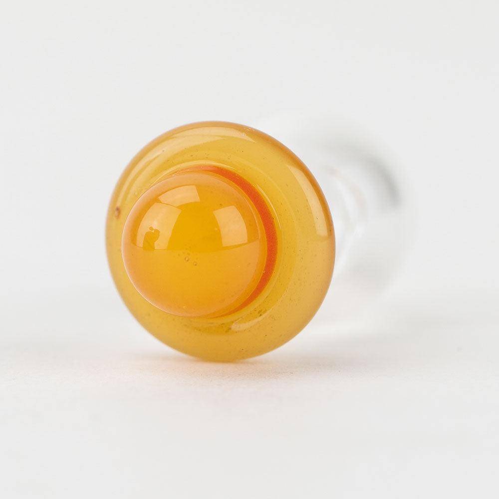 Empire Glassworks 'Hat' PuffCo Peak Pro Glass Ball Cap, Borosilicate, Front View