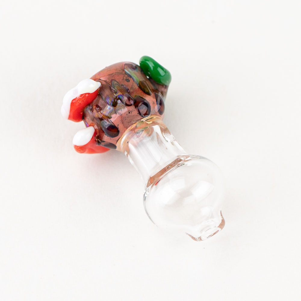 Empire Glassworks Hootie PuffCo Peak Pro Glass Ball Cap, Borosilicate, Top View