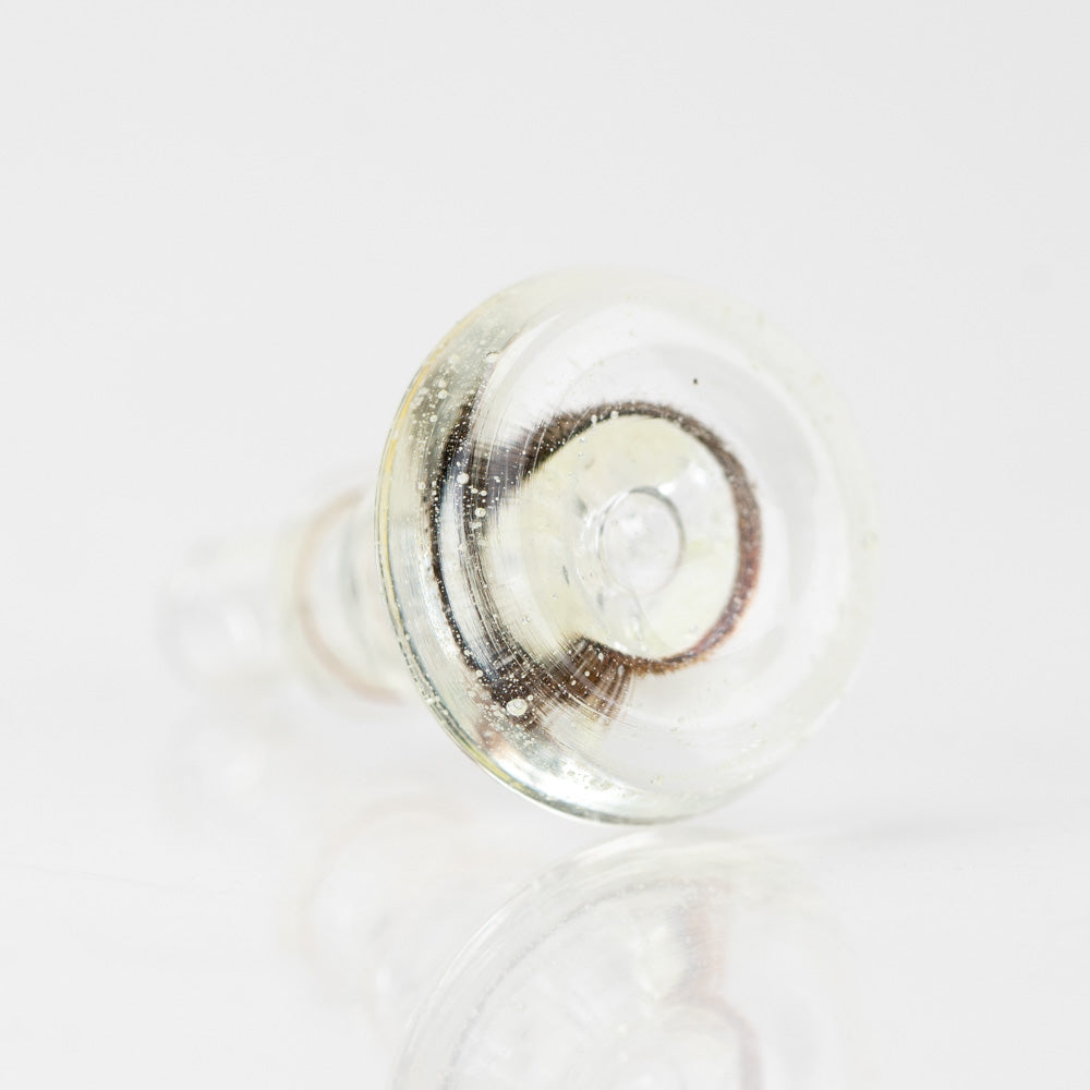 Empire Glassworks Radioactive Joystick Cap for PuffCo Peak Pro, Borosilicate Glass, Close-Up