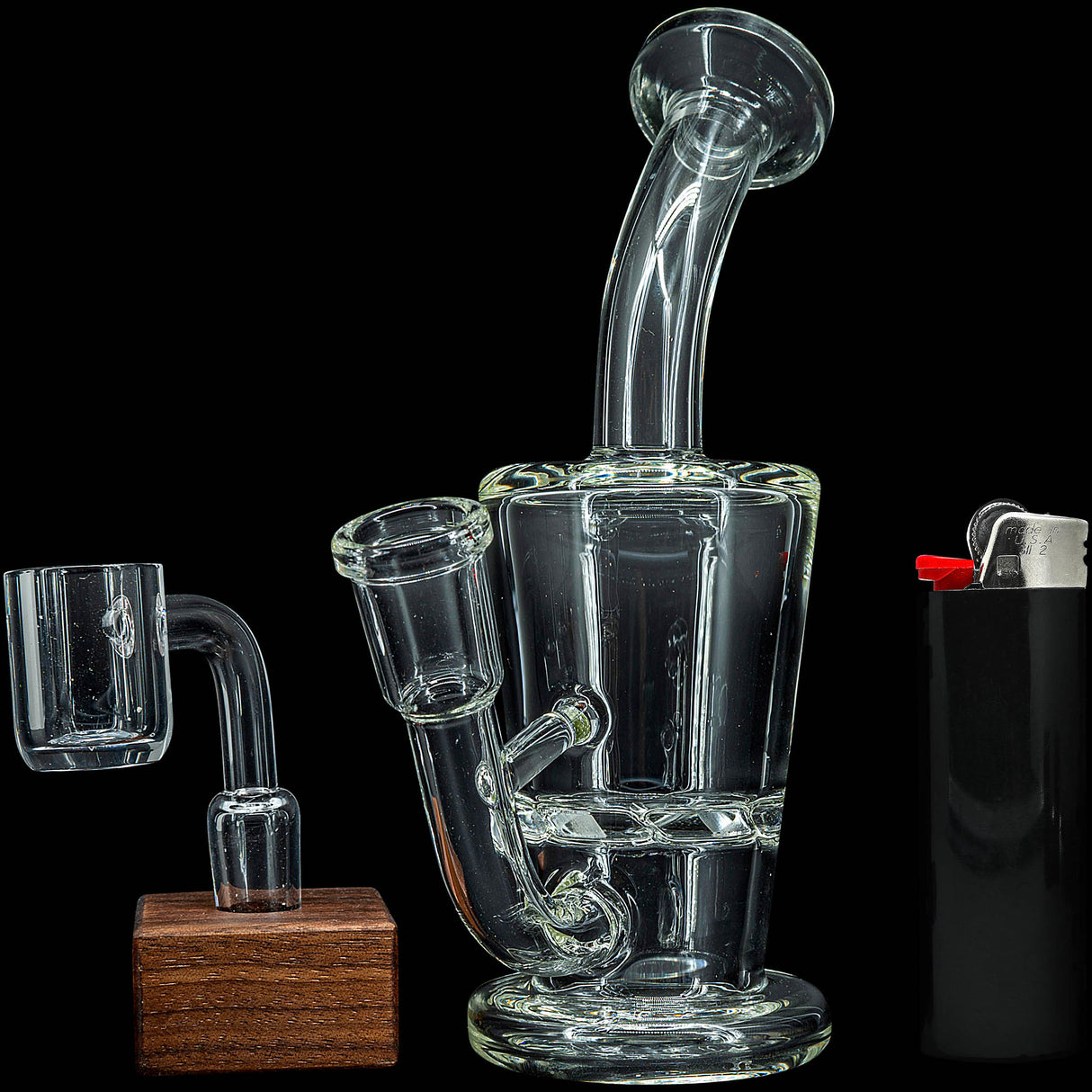 Glassic's the "Eye of the Storm" Heavy Glass Turbine Oil Rig