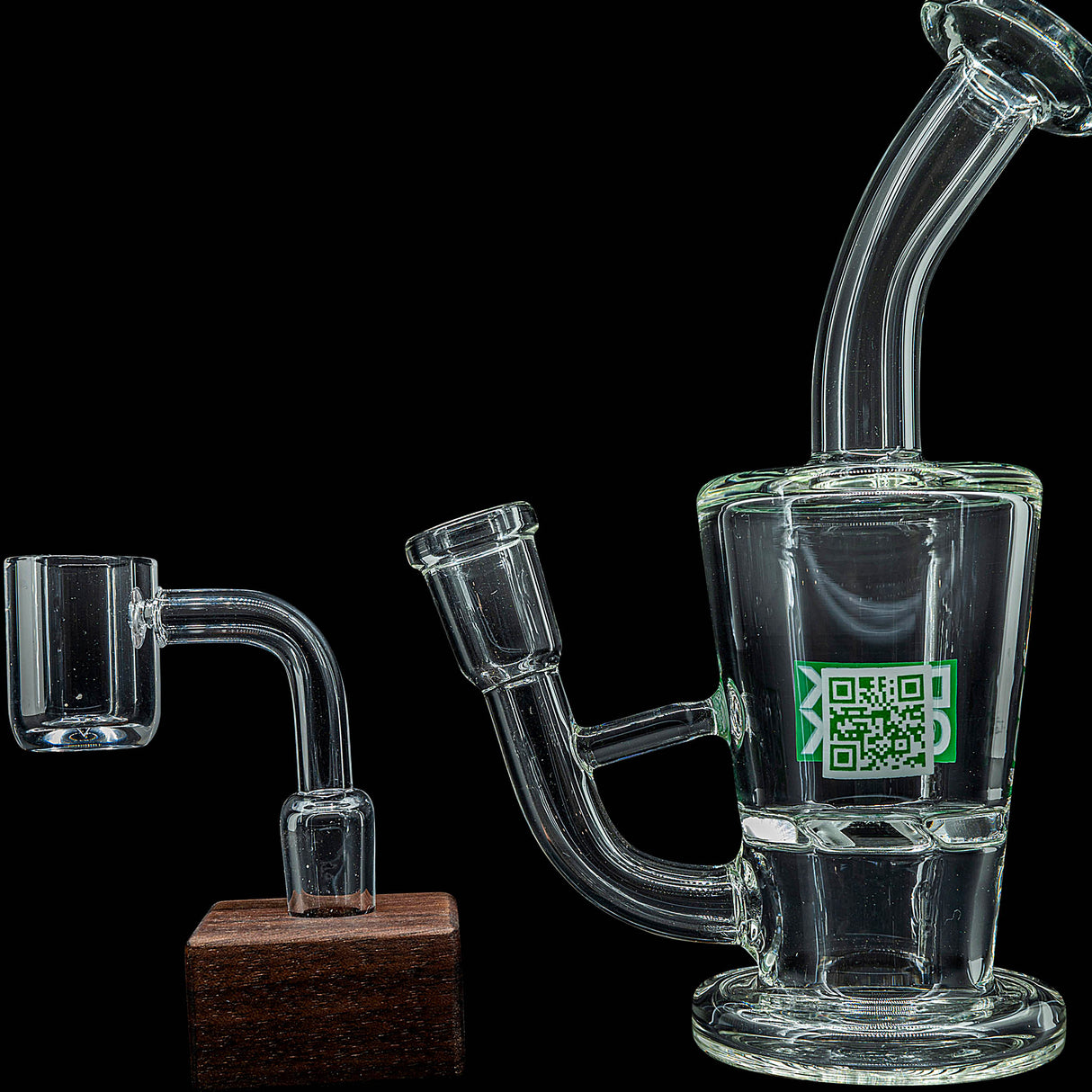 DankGeek's the "Vortex" Heavy Glass Turbine Oil Rig