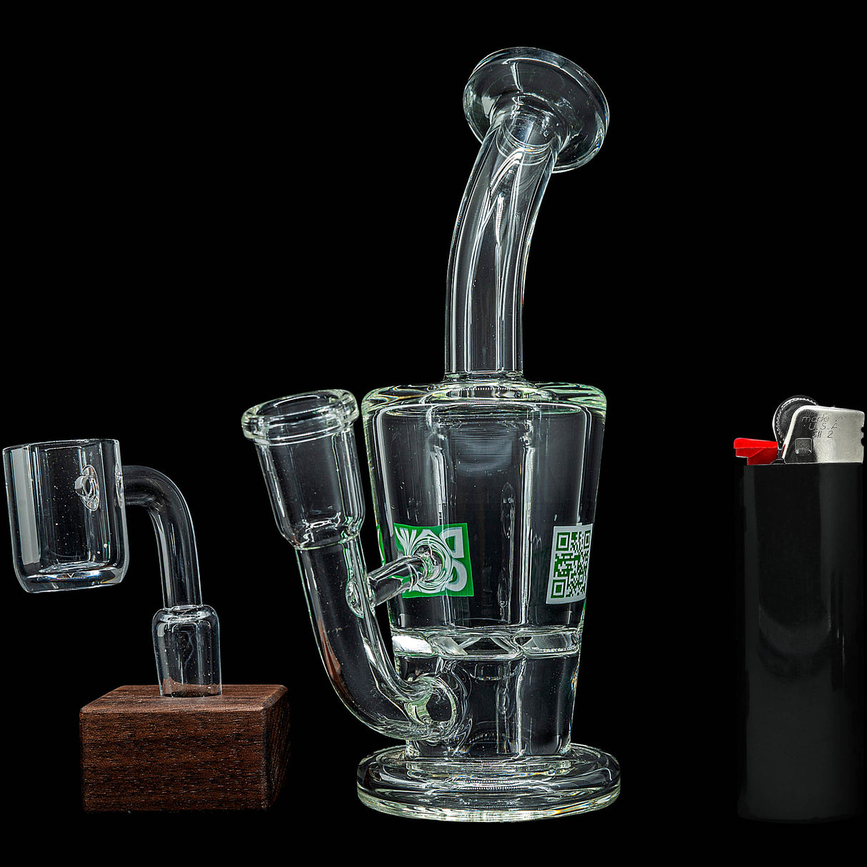 DankGeek's the "Vortex" Heavy Glass Turbine Oil Rig