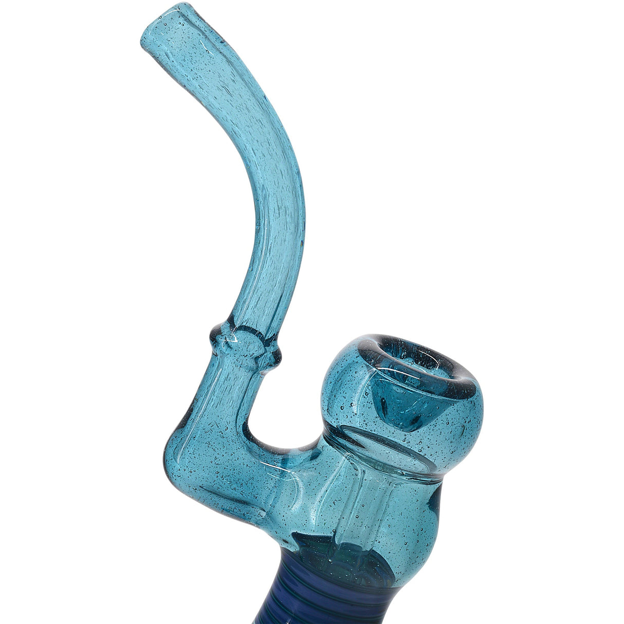 Midnight Sherlock Bubbler Glass Pipe by Chris Lezak