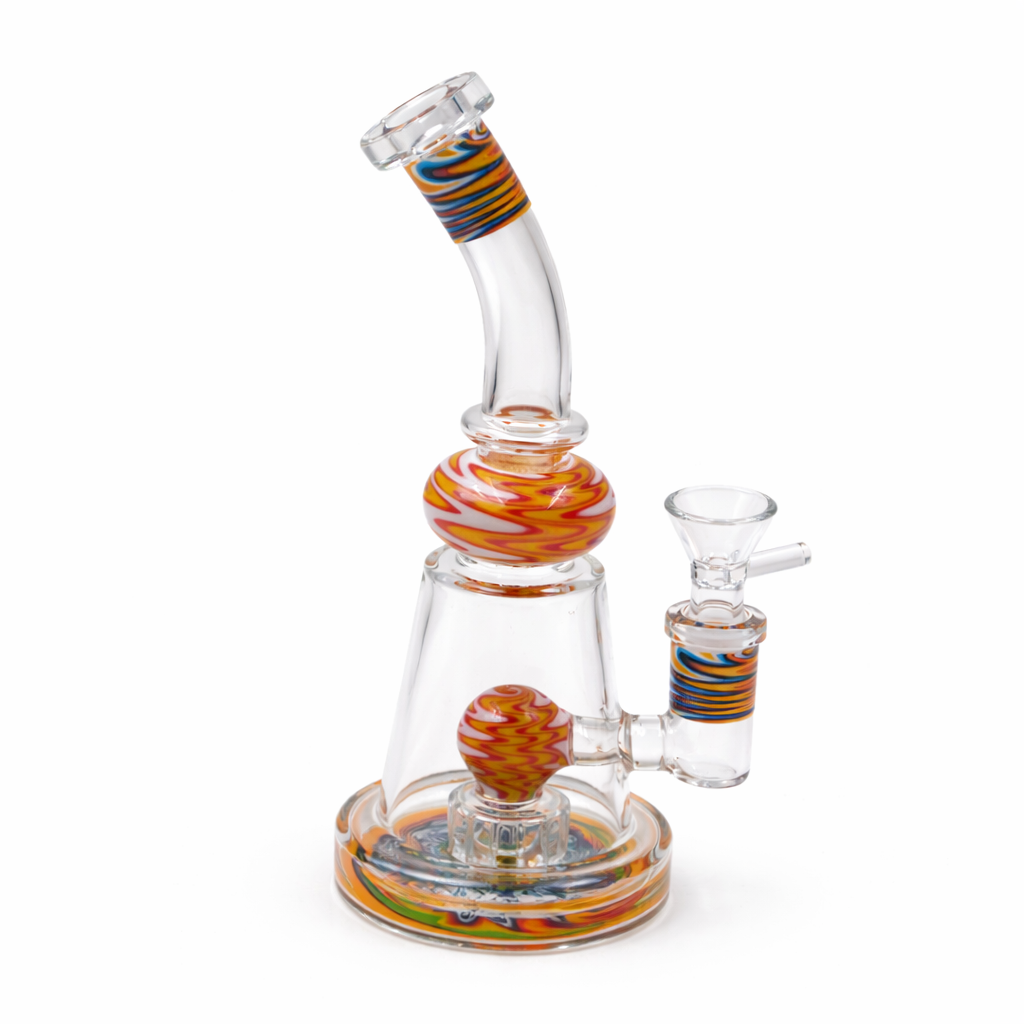 VortexFlare 8” Showerhead Glass Bong