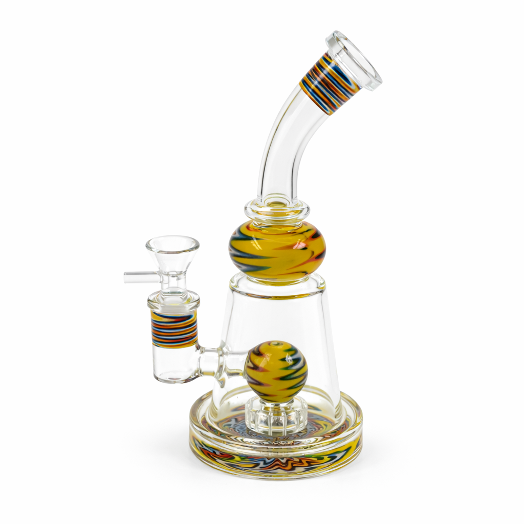 VortexFlare 8” Showerhead Glass Bong