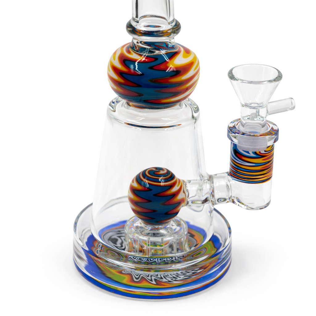 VortexFlare 8” Showerhead Glass Bong