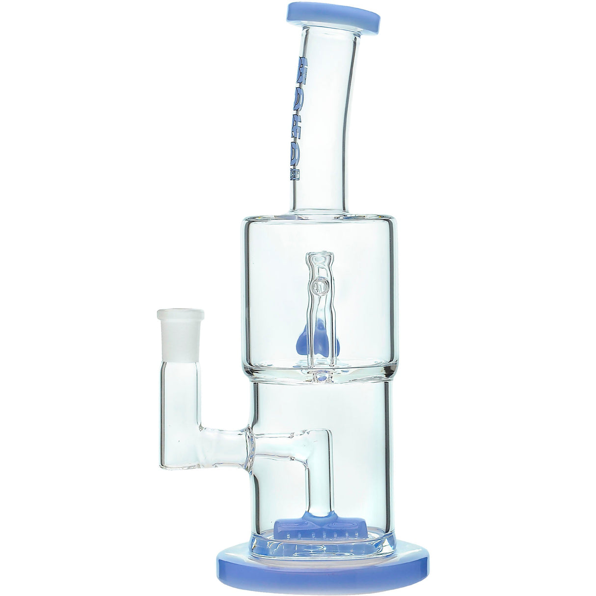 Borotech 14'' Double Inline Perc Hex Dab Rig