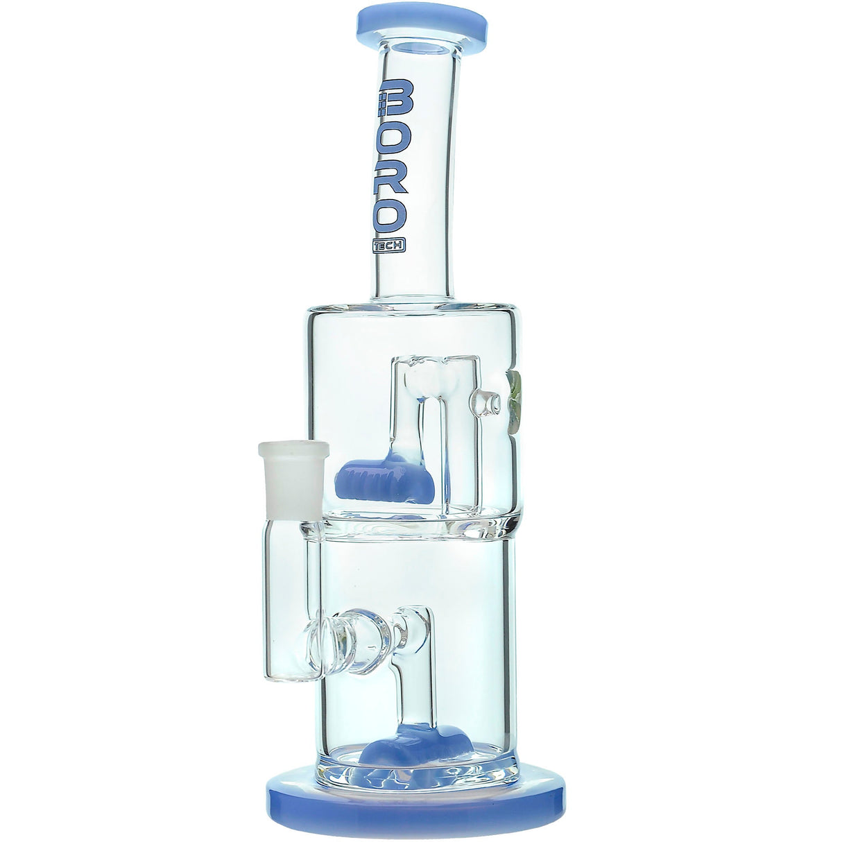 Borotech 14'' Double Inline Perc Hex Dab Rig