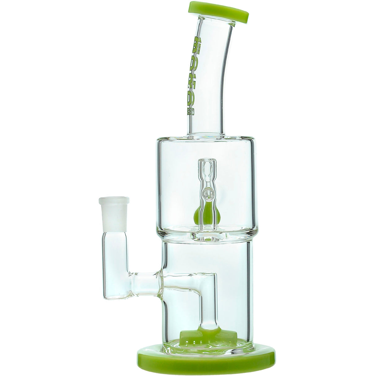 Borotech 14'' Double Inline Perc Hex Dab Rig