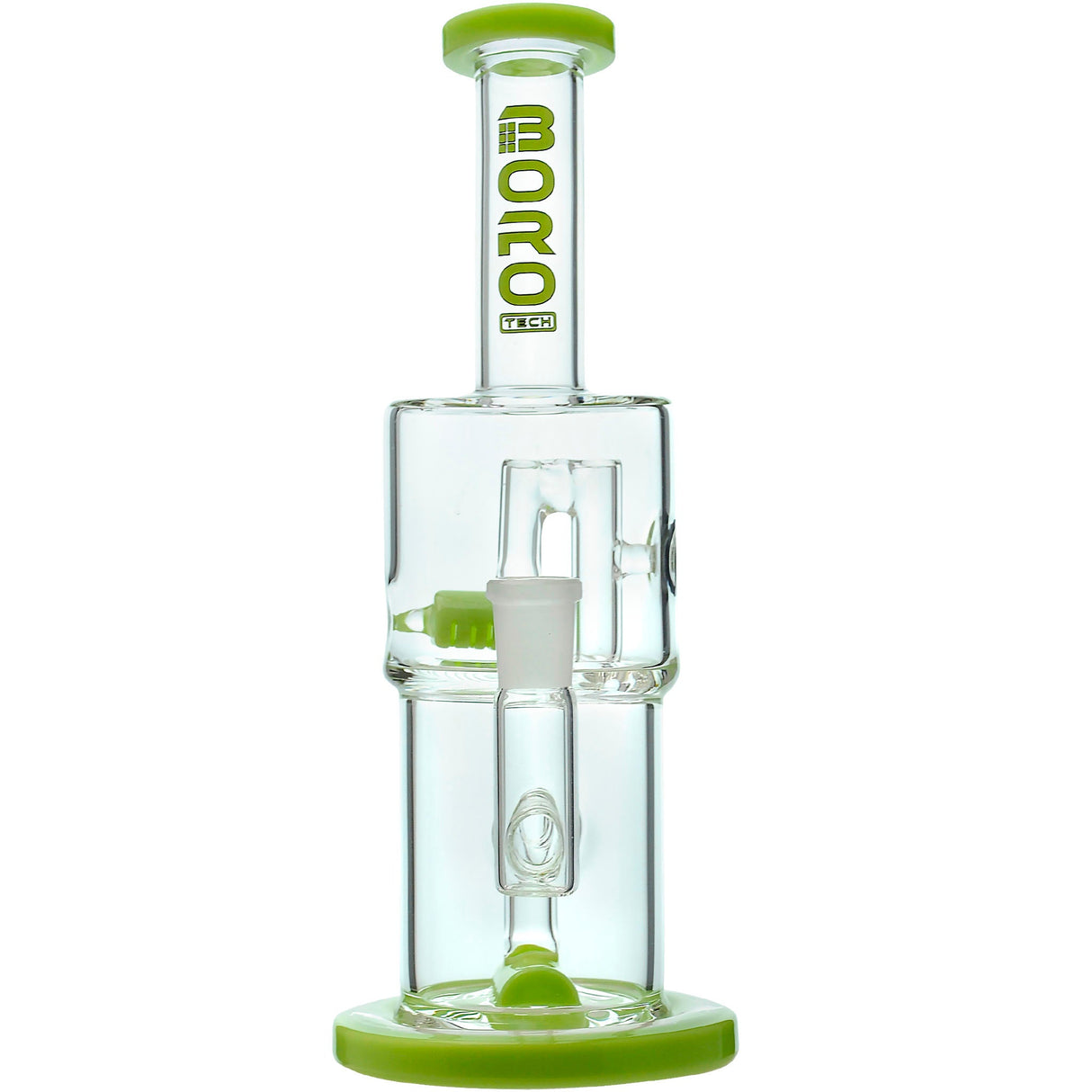 Borotech 14'' Double Inline Perc Hex Dab Rig