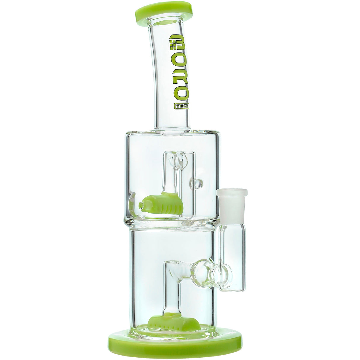 Borotech 14'' Double Inline Perc Hex Dab Rig