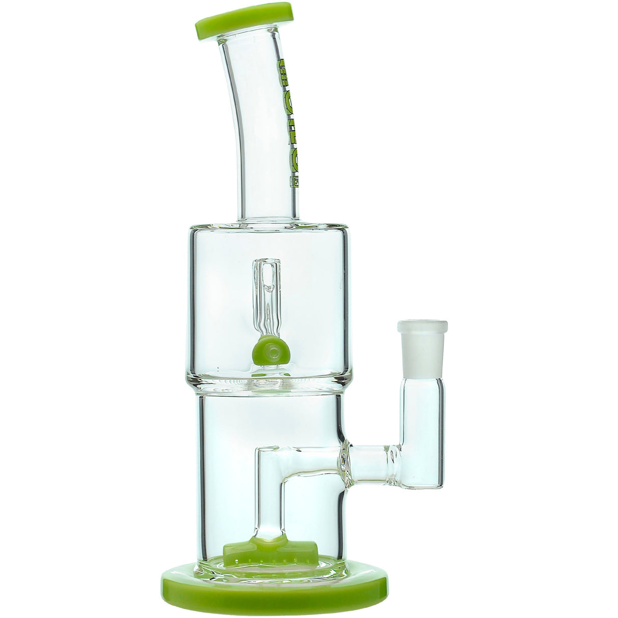 Borotech 14'' Double Inline Perc Hex Dab Rig