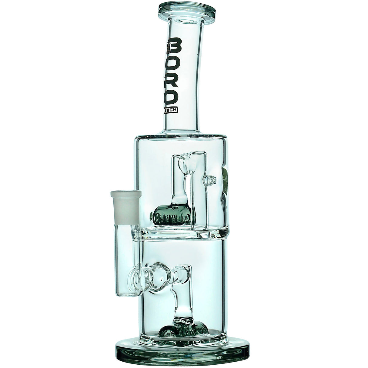 Borotech 14'' Double Inline Perc Hex Dab Rig