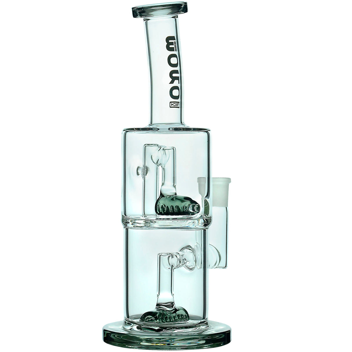 Borotech 14'' Double Inline Perc Hex Dab Rig