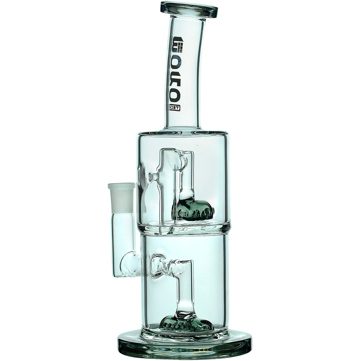 Borotech 14'' Double Inline Perc Hex Dab Rig