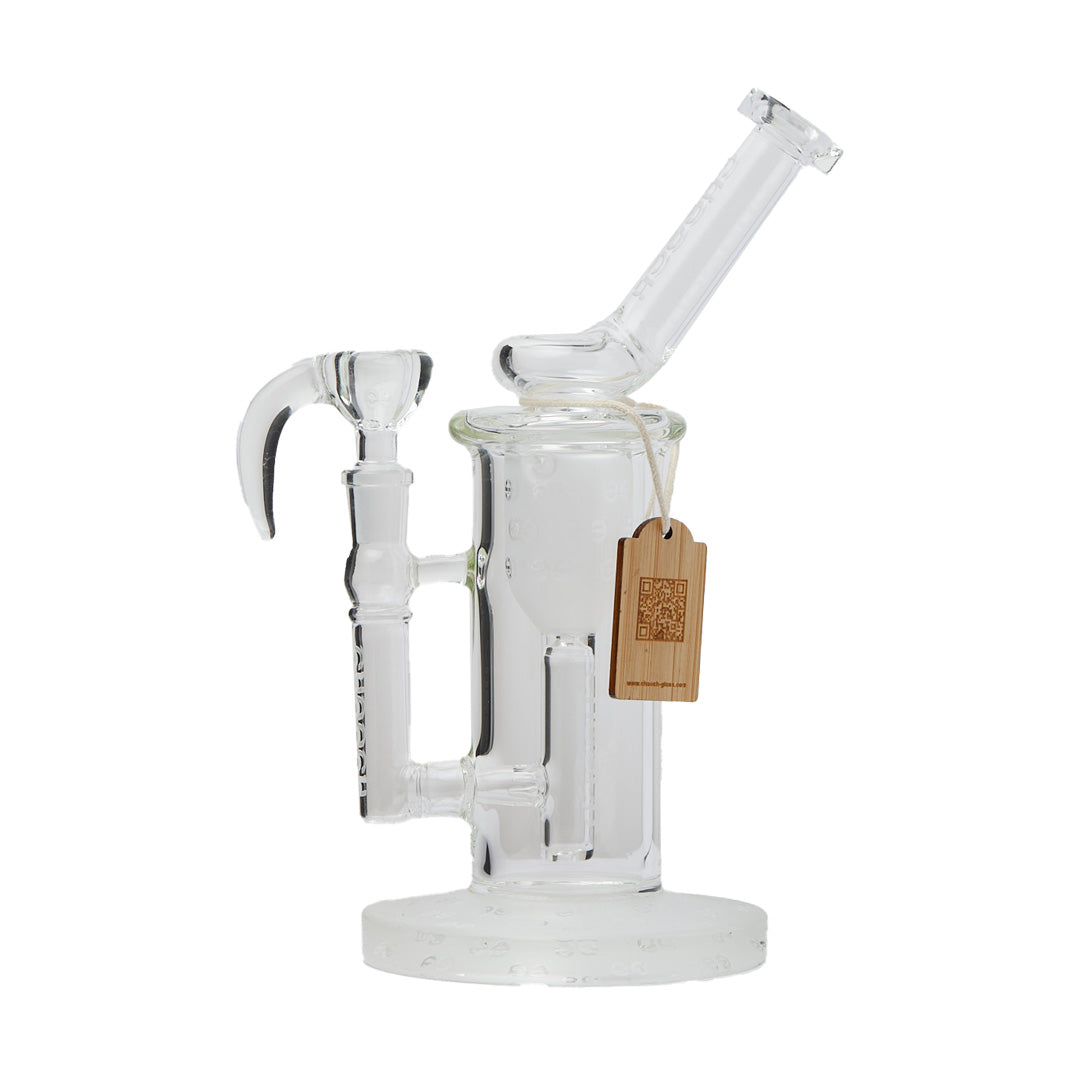 Cheech Glass 9.5" Sandblast Inner Recycler Water Pipe with 14mm Female Joint
