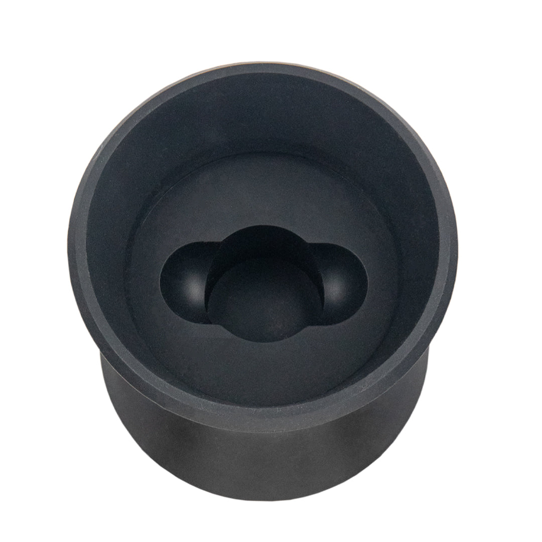 MJ Arsenal Hippie Hitter Pipe top view showcasing its compact design and borosilicate build