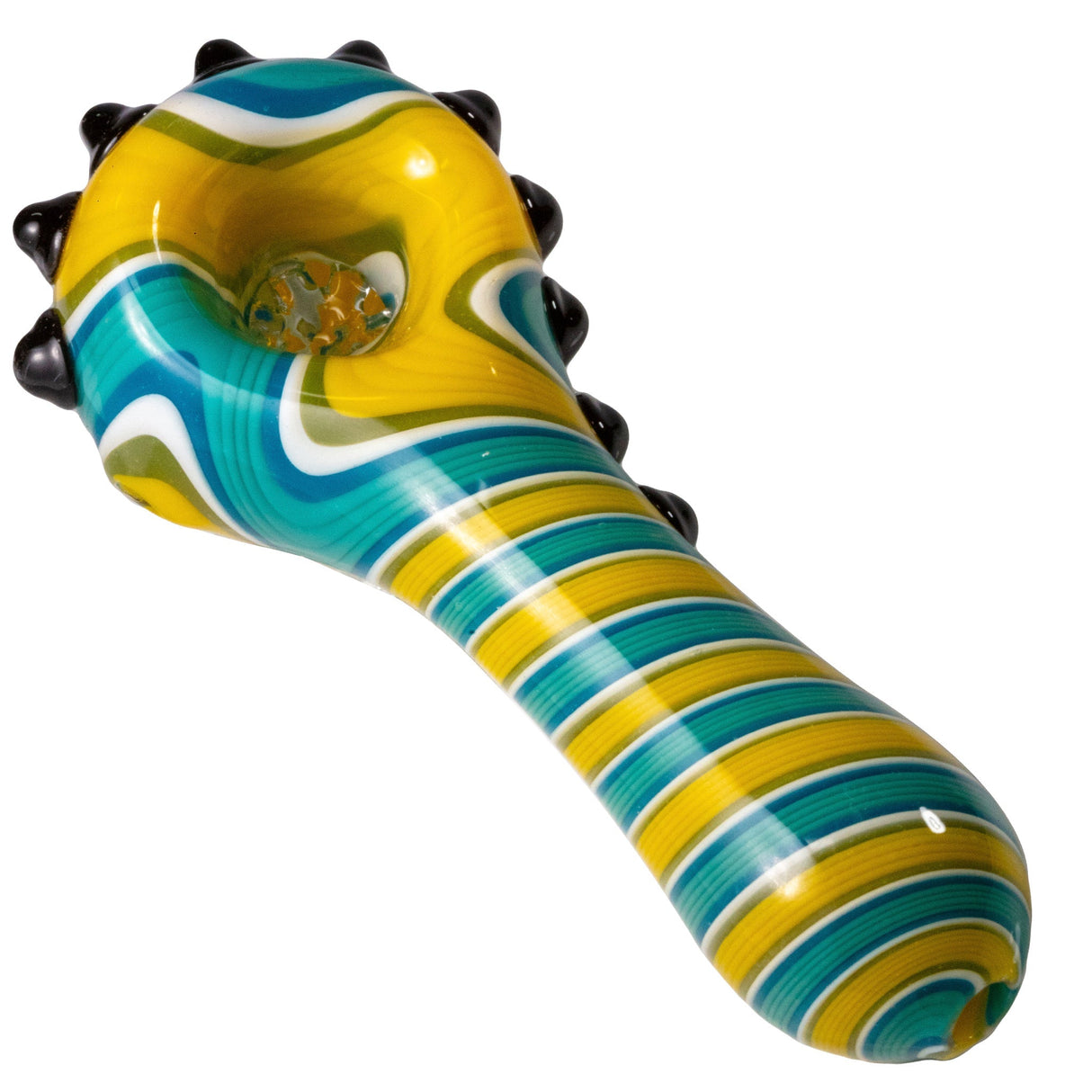 Crayon Twists with Screen Bowl & Black Dots (Various Colors)