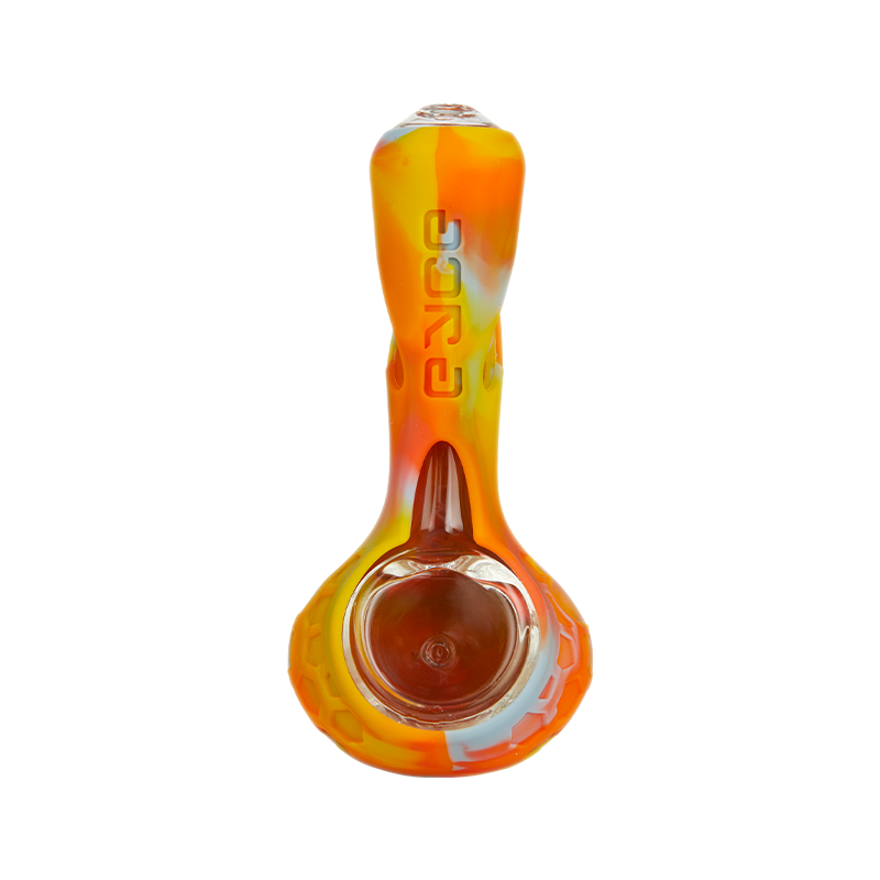 Eyce ProTeck Alien Spoon Pipe | Glass with Silicone Shell