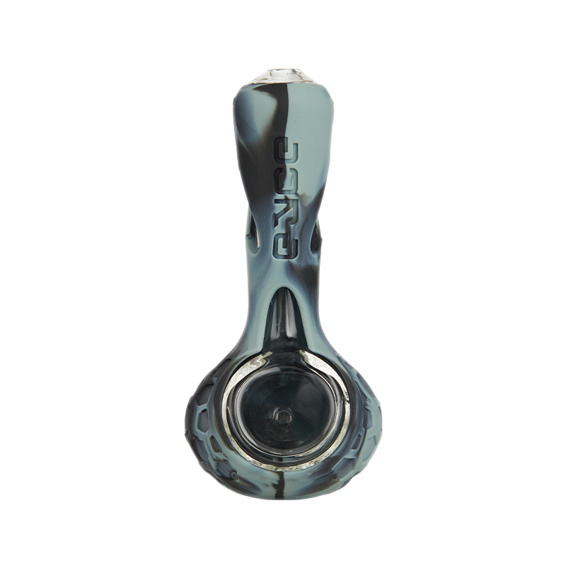 Eyce ProTeck Alien Spoon Pipe | Glass with Silicone Shell