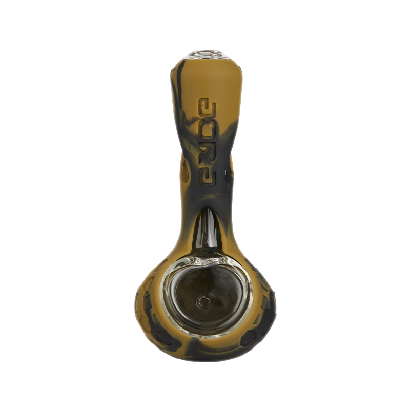 Eyce ProTeck Alien Spoon Pipe | Glass with Silicone Shell