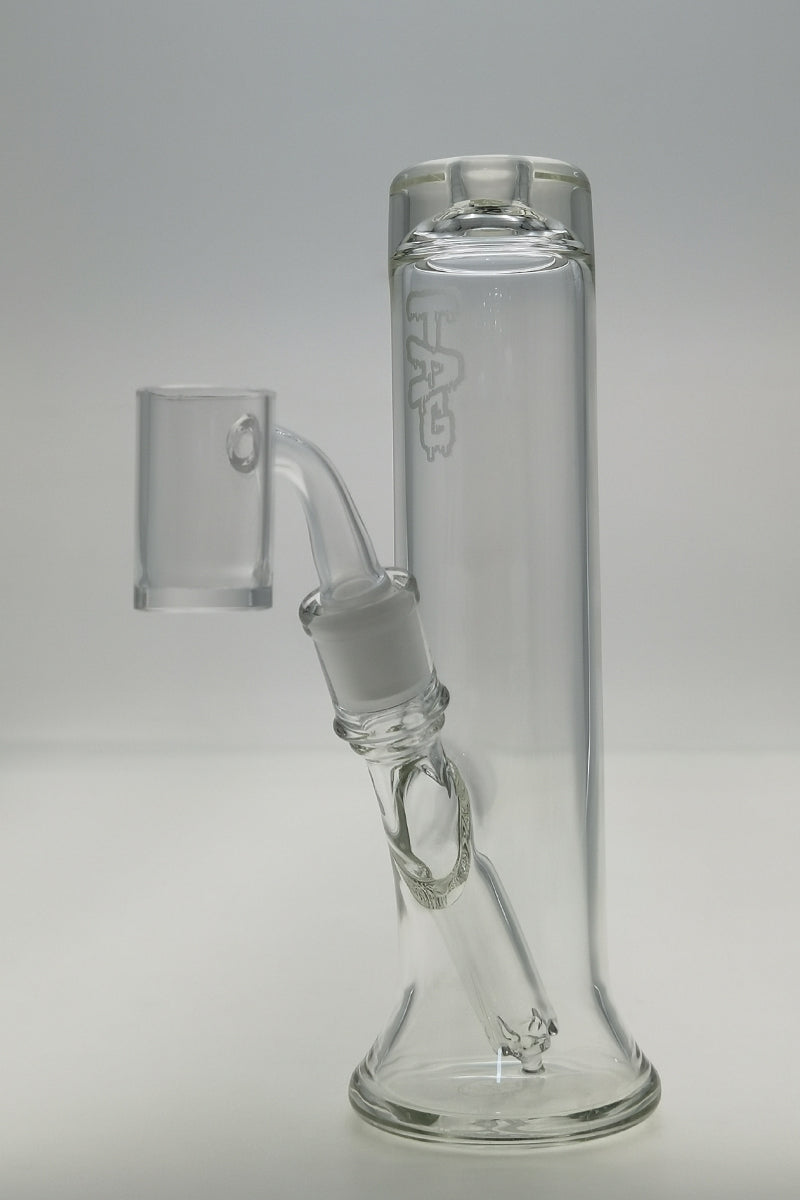 TAG - 8" Single Hammer Head Bellow Bottle Can Tube Rig 44x4MM (14MM Female) (65 Degree)